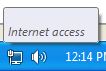 Network Connection Shows Connected to the Internet and Has Internet Access Windows 7